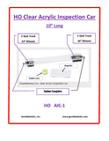 aic-1 HO Scale Acrylic Inspection Car